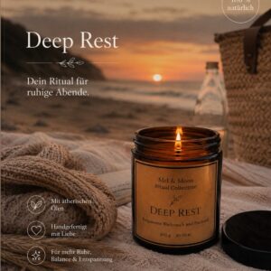 Sojawachs Ritual Kerze Deep Rest